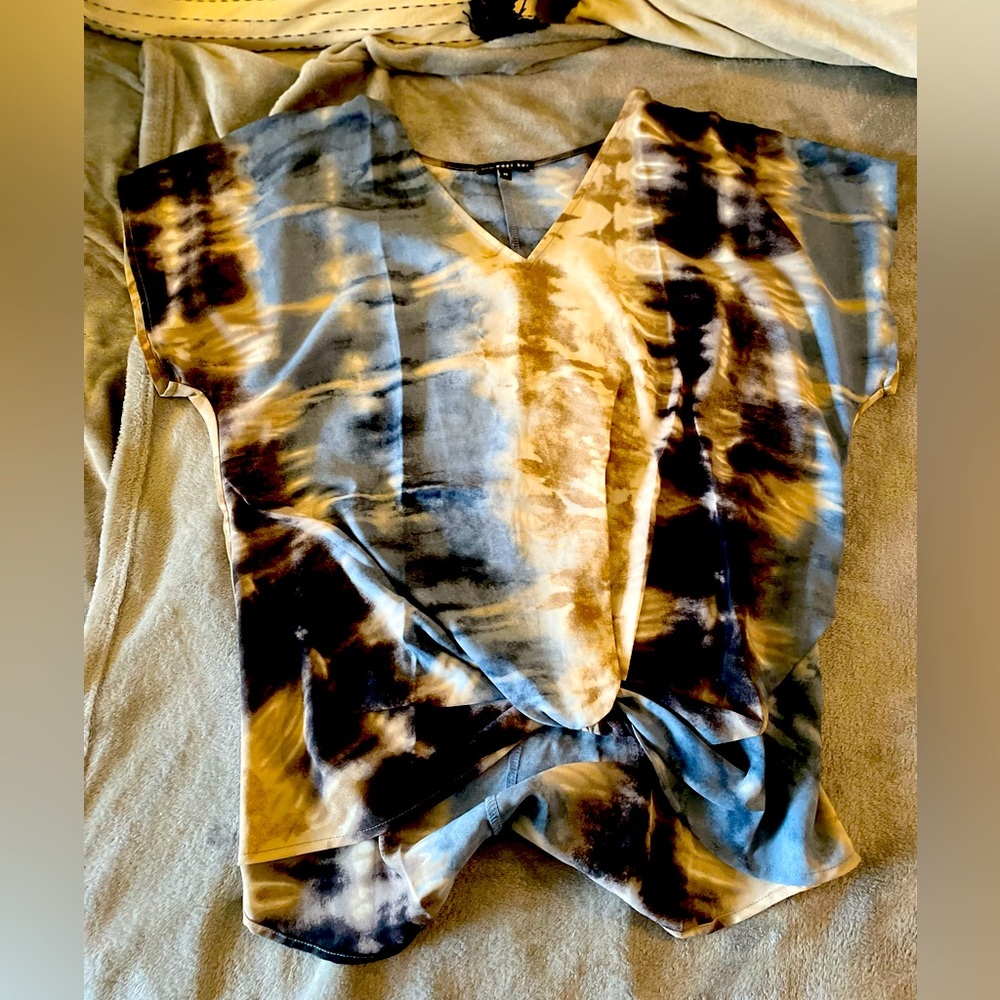 NWOT West Kei TieDye Top